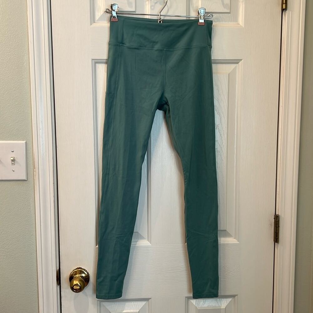NWOT American giant power leggings azul sage size 2